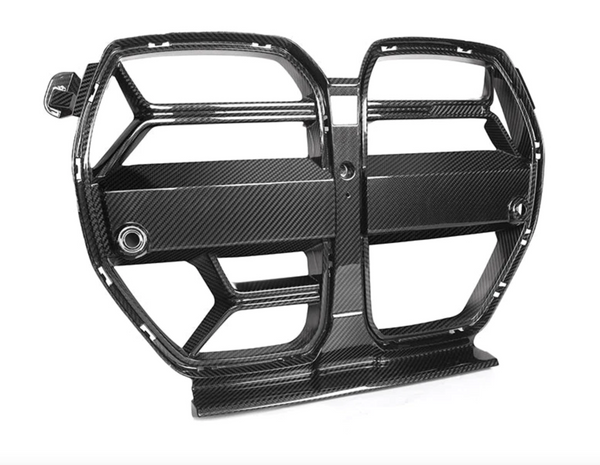 BMW G80 M3 G82 M4 Dry Carbon CSL Style Grilles
