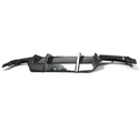 BMW F10 5 Series Carbon Fiber V Style Diffuser