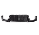 BMW F10 5 Series Carbon Fiber V Style Diffuser With LED Brake Light