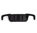 BMW F10 5 Series Carbon Fiber V Style Diffuser With LED Brake Light