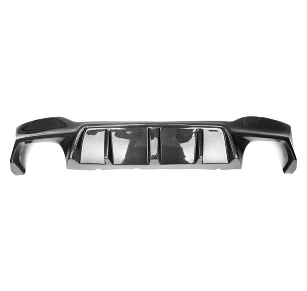 BMW F90 M5 G30 5 Series Carbon Fiber 3D Design Style Diffuser