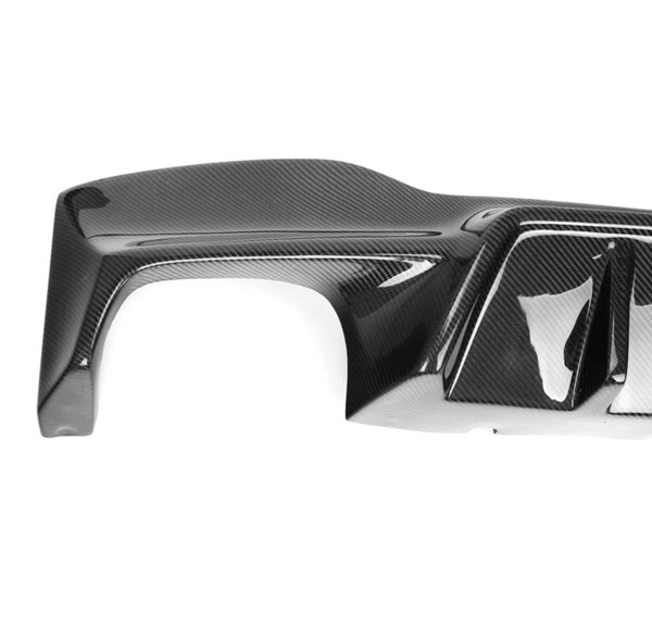 BMW F90 M5 G30 5 Series Carbon Fiber 3D Design Style Diffuser