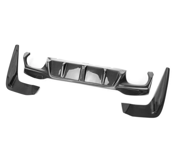 BMW F90 M5 G30 5 Series Carbon Fiber 3D Design Style Diffuser