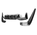 BMW F90 M5 G30 5 Series Carbon Fiber 3D Design Style Diffuser