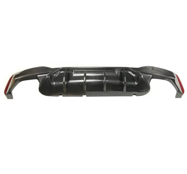 BMW G30 5 Series Carbon Fiber Competition Style Diffuser