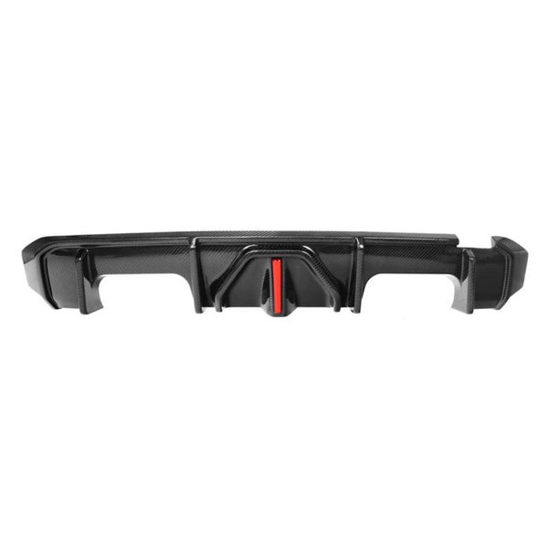 BMW G8X M3 M4 Carbon Fiber AK Style Diffuser with Brake Light
