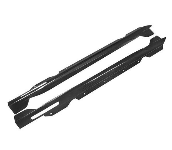 BMW G22 4 Series Carbon Fiber SQ Style Side Skirts