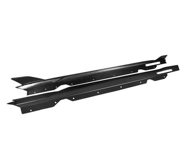 BMW G22 4 Series Carbon Fiber SQ Style Side Skirts