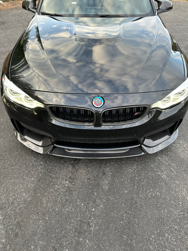F8X Varis Style Carbon Front Lip