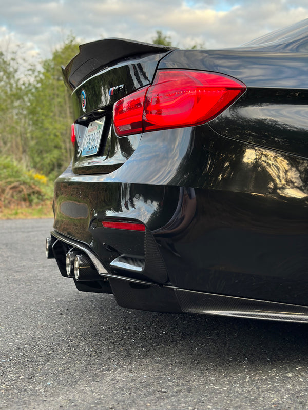 BMW F8X M3 M4 Carbon Fiber PSM Style Diffuser