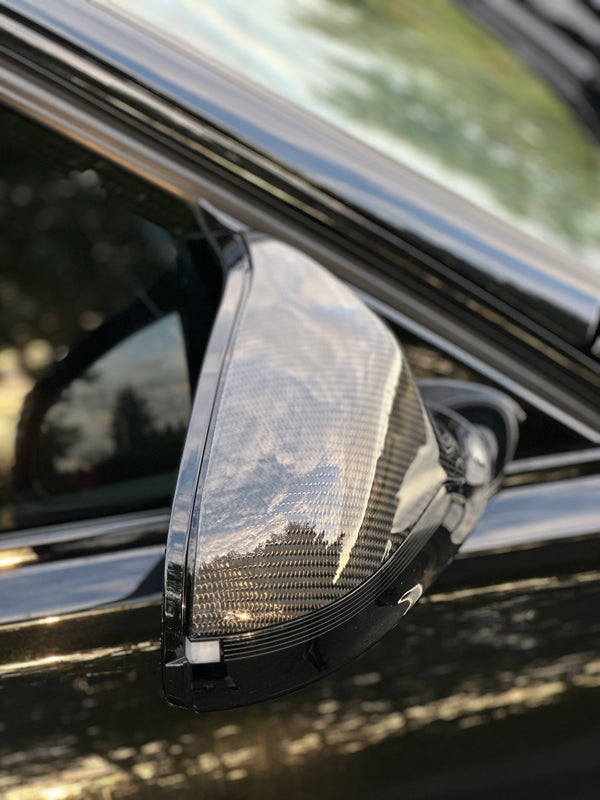 F8X Carbon Mirror Caps