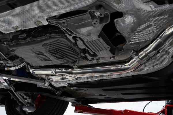 MAD BMW G8x M3 M4 S58 Single Midpipe (Brace Included)