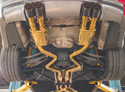 Golden Valved Race Exhaust System With 1x1 Carbon Tips - E9X M3