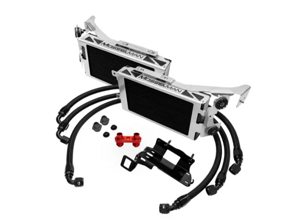 Mosselman Twin Oil Cooler Kit - N54/N55