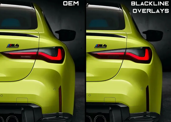 Blackline Rear Reflector Overlay Kit - G8X