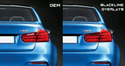 Blackline Taillight Overlay Kit - F30/F80 Pre-LCI