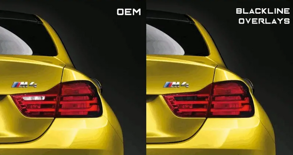 Blackline Taillight Overlay Kit - F32/F82 Pre-LCI