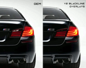 Blackline Taillight Overlay Kit - F10 Pre-LCI