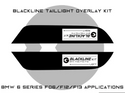 Blackline Taillight Overlay Kit - F06/F12/F13