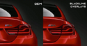Blackline Taillight Overlay Kit - F32/F82 LCI