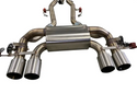 S58 Axle-Back Exhaust With Stainless Brushed Tips
