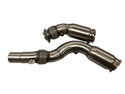 MAD BMW S55 Catted Downpipes M2C M3 M4 W/ Flex Section