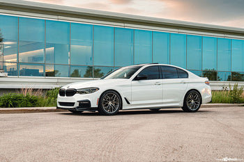 BMW G30 / G38 5 Series, Carbon Fiber Front Lip, Catless Downpipes, Body Kit