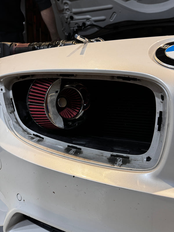 BimmerTrend S55 3.5” Silicone Front Mount Intakes