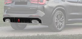 CP Style ABS Rear Diffuser with Brake Light - BMW G01 X3 LCI