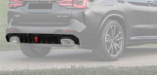 CP Style ABS Rear Diffuser with Brake Light - BMW G01 X3 LCI