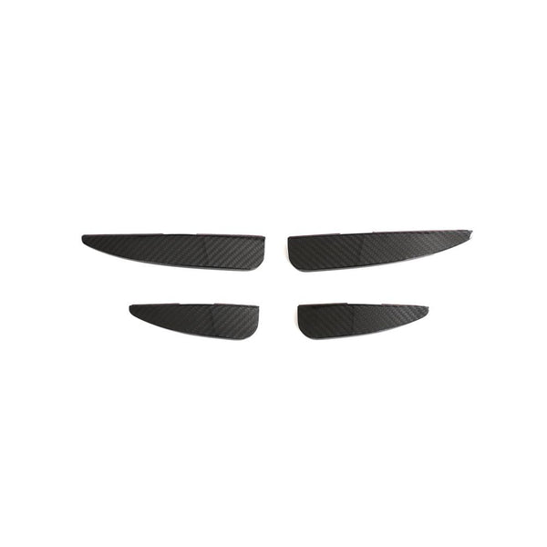 Capristo Style Carbon Fiber Front Canards - Audi R8 V10 Gen 2 Facelift