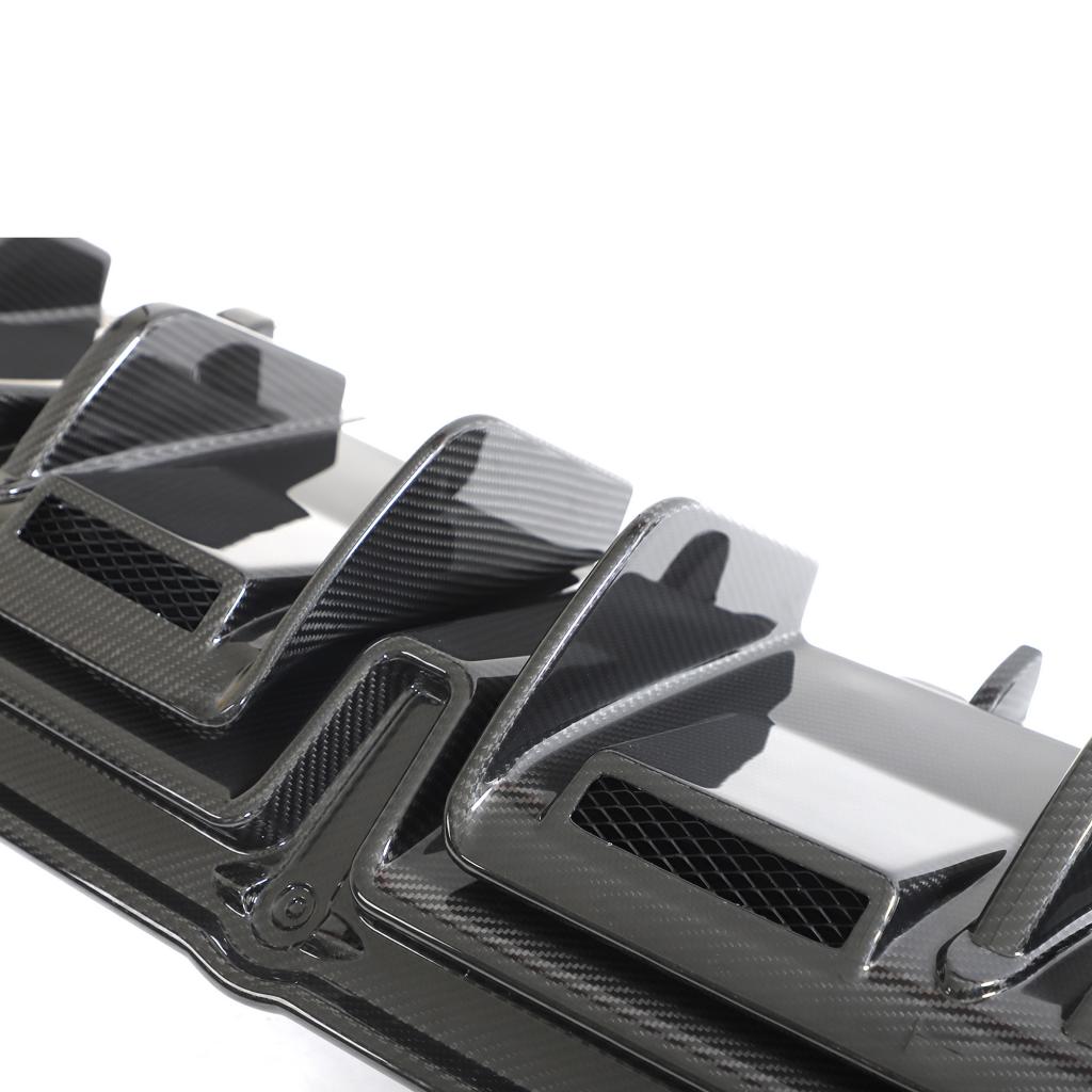 risto Style Carbon Fiber Rear Diffuser - Audi R8 V10 Gen 2 Facelift ...