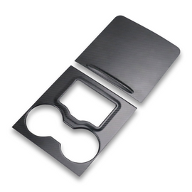 Carbon Fiber Center Console Cover - Tesla Model 3 & Y