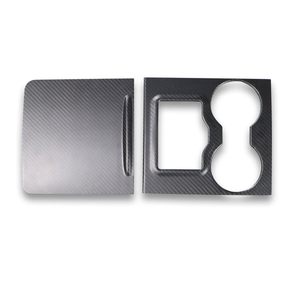 Carbon Fiber Center Console Cover - Tesla Model 3 & Y