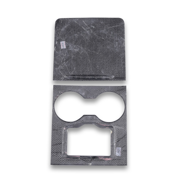 Carbon Fiber Center Console Cover - Tesla Model 3 & Y