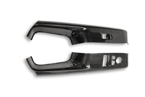 Carbon Fiber Door Switch Panel Cover - Toyota A90 Supra
