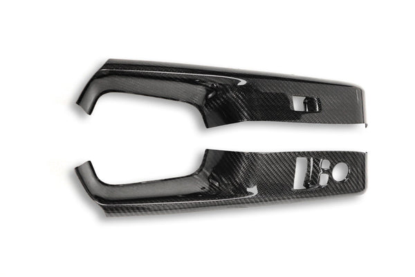 Carbon Fiber Door Switch Panel Cover - Toyota A90 Supra