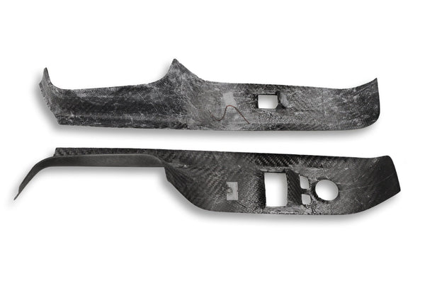 Carbon Fiber Door Switch Panel Cover - Toyota A90 Supra