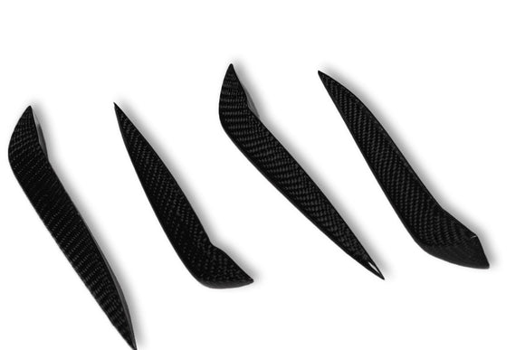 Carbon Fiber Front Canards - Audi S3 / A3 S Line