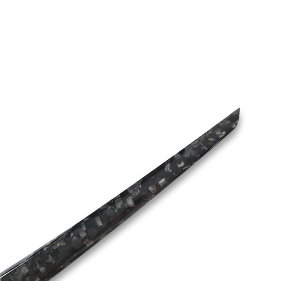 Carbon Fiber Interior Door Trim Set - Tesla Model 3 & Y