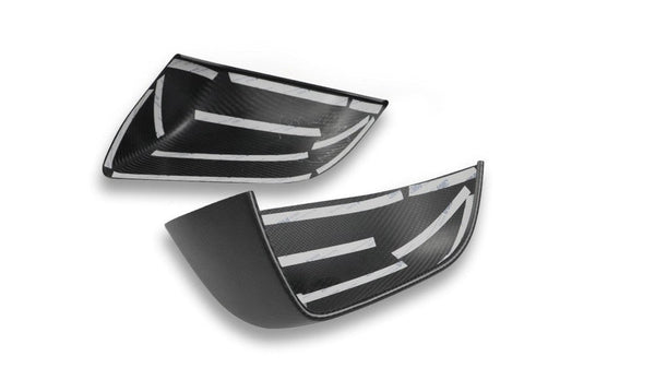 Carbon Fiber Mirror Cap Set - Tesla Model 3