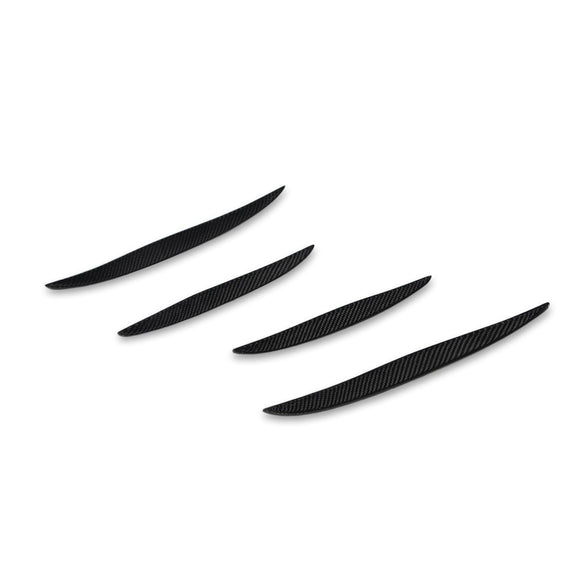 Carbon Fiber Rear Canards - Audi S3 / A3 S Line