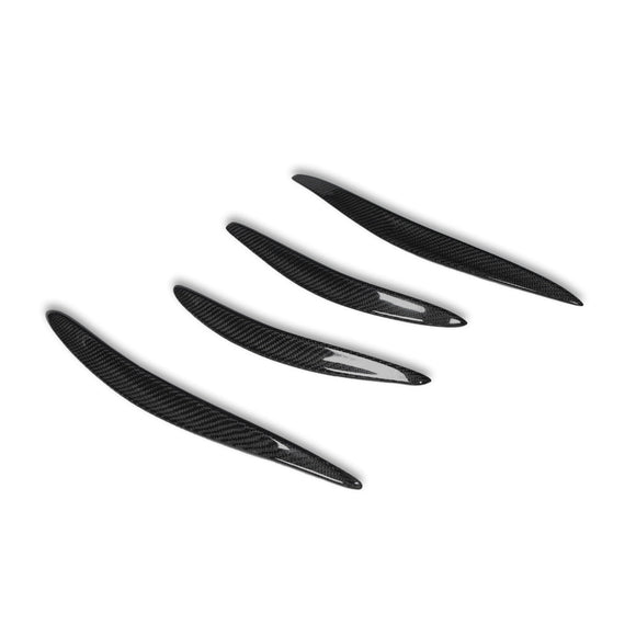 Carbon Fiber Rear Canards - Audi S3 / A3 S Line