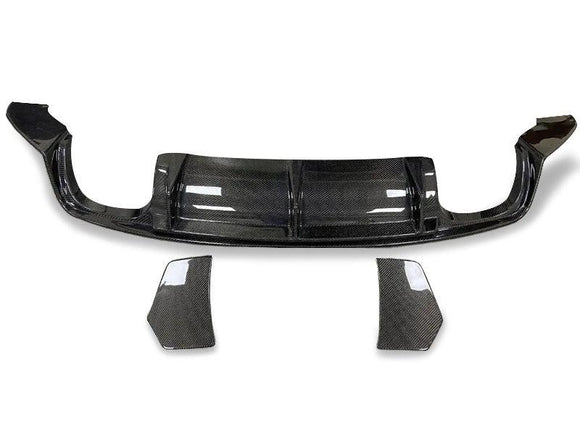 Carbon Fiber Rear Diffuser - Audi TTS / TTRS MK3 8S