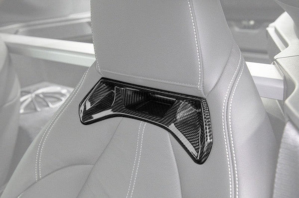 Carbon Fiber Seat Trims - Toyota A90 Supra