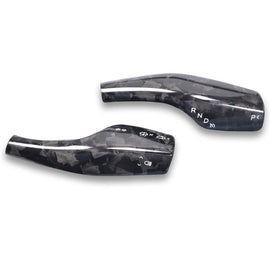 Carbon Fiber Shift Stalk Covers - Tesla Model 3 & Y