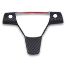 Carbon Fiber Steering Wheel Accents - Tesla Model 3 & Y
