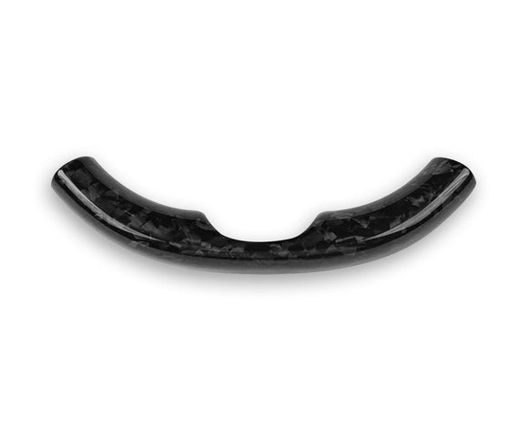 Carbon Fiber Steering Wheel Bottom Cover - Tesla Model 3 & Y