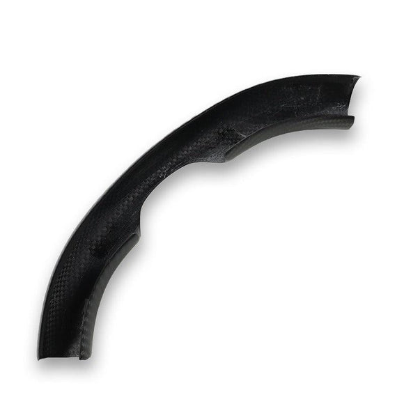 Carbon Fiber Steering Wheel Bottom Cover - Tesla Model 3 & Y