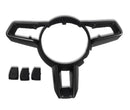 Carbon Fiber Steering Wheel Trim - Porsche 992 Carrera
